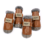 Dog Australia Waterproof Fleece-Lined Warm Dog Snow Boots - Ocean Monroe