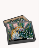 Jaguar Daisy Fine Art Puzzle - Ocean Monroe