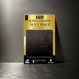 1611 King James Bible - Black