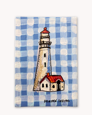 Lighthouse ( Original Painting ) - Ocean Monroe