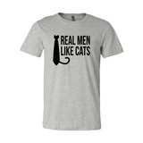 Real Men Like Cat T-Shirt - Ocean Monroe