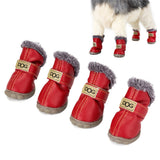 Dog Australia Waterproof Fleece-Lined Warm Dog Snow Boots - Ocean Monroe