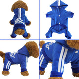 Adidog Hoodie | Small to Medium Dogs - Ocean Monroe