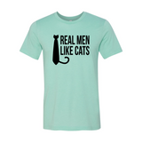 Real Men Like Cat T-Shirt - Ocean Monroe