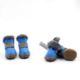 Dog Australia Waterproof Fleece-Lined Warm Dog Snow Boots - Ocean Monroe