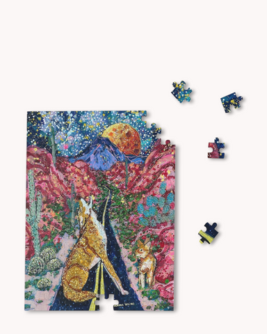 Desert Moon Fine Art Puzzle - Ocean Monroe