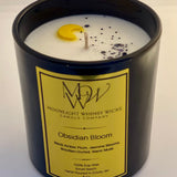 Obsidian Bloom | Luxury Soy Wax Candle - Ocean Monroe