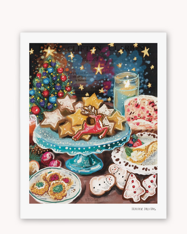 Holiday Baking Fine Art Print