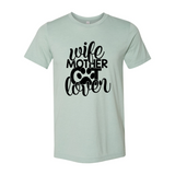 Wife Mother Cat Lover T-Shirt