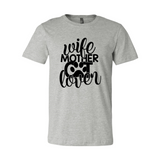Wife Mother Cat Lover T-Shirt