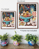 Holiday Baking Fine Art Print