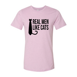 Real Men Like Cat T-Shirt - Ocean Monroe