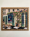Crazy Cat Lady Club ( Original Painting - Painted Thrifted Painting ) - Ocean Monroe