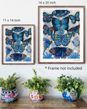 Butterfly Blue Fine Art Print
