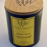 Obsidian Bloom | Luxury Soy Wax Candle - Ocean Monroe