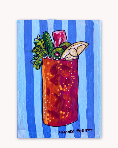 Bloody Mary ( Original Painting ) - Ocean Monroe