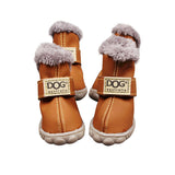 Dog Australia Waterproof Fleece-Lined Warm Dog Snow Boots - Ocean Monroe