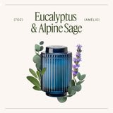 Amélie –  Eucalyptus & Alpine Sage Candle