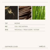 Amélie – Saffron & Oud Candle