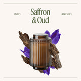 Amélie – Saffron & Oud Candle