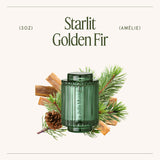 Amélie – Starlit Golden Fir 3oz Candle