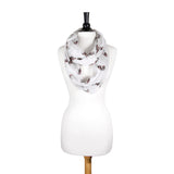 Forever White Infinity Scarf