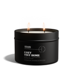 Cozy Tiny Home Candle 10.6 oz – Lavender, Vanilla & Eucalyptus - Ocean Monroe
