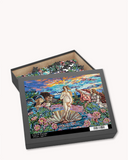 Desert Birth Of Venus Fine Art Puzzle - Ocean Monroe