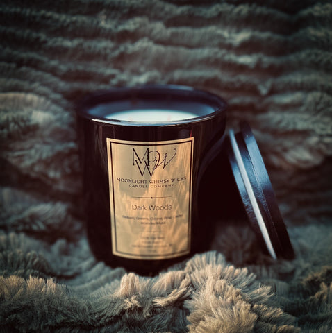 Dark Woods | Luxury Soy Wax Candle - Ocean Monroe