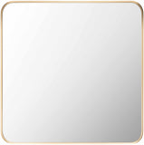 Ockenfels Modern Arched  Gold Wall Mirror