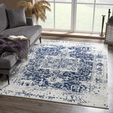 Rachel Navy Area Rug - Ocean Monroe
