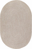 Cream Braided Faux Jute Rug