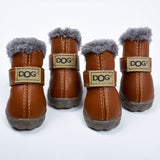 Dog Australia Waterproof Fleece-Lined Warm Dog Snow Boots - Ocean Monroe