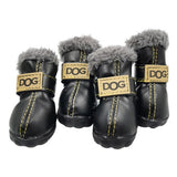 Dog Australia Waterproof Fleece-Lined Warm Dog Snow Boots - Ocean Monroe