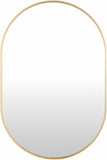 Hagenburg Gold Iron Frame Mirror - Ocean Monroe