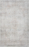 Cream Holi-2301 Washable Area Rug