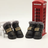 Dog Australia Waterproof Fleece-Lined Warm Dog Snow Boots - Ocean Monroe
