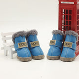 Dog Australia Waterproof Fleece-Lined Warm Dog Snow Boots - Ocean Monroe