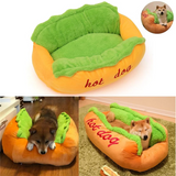 Hot Dog Shaped Pet Bed - Ocean Monroe