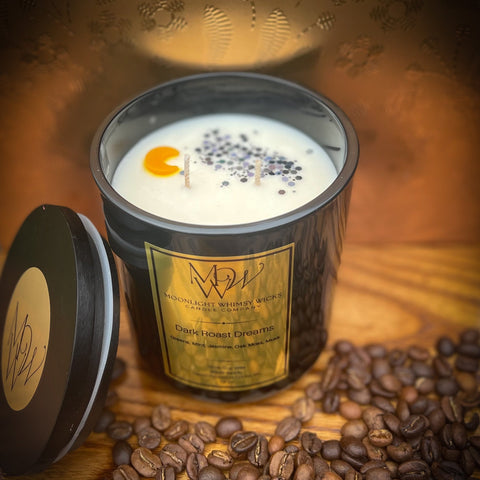 Dark Roast Dreams | Luxury Soy Wax Candle - Ocean Monroe