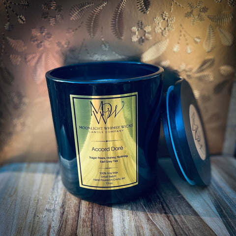 Accord Doré | Luxury Soy Wax Candle - Ocean Monroe