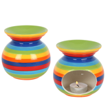 Rainbow Wax Melt Essential Oil Burner Warmer