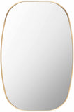 Kopparberg Gold Frame Round Mirror