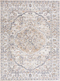 Hiti Cream Flat Pile Washable Rug