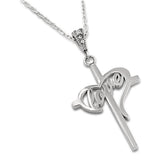 Heart's Desire Cross Necklace