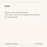 Lucienne - Lavender Suede Candle