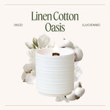 Lucienne - Linen Cotton Oasis Candle