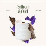 Lucienne - Saffron & Oud Candle