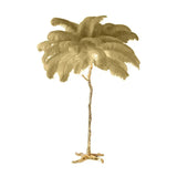 Luxury Ostrich Feather Led Floor Lamp | 3CARATS