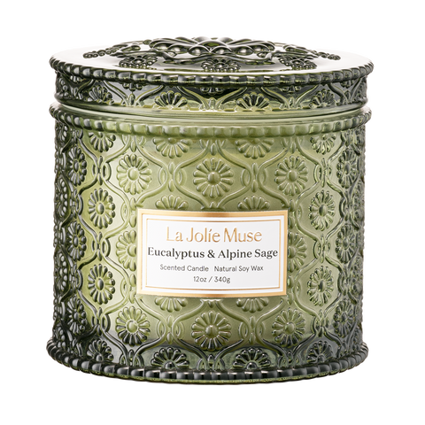 Maelyn - Eucalyptus & Alpine Sage 12oz Candle